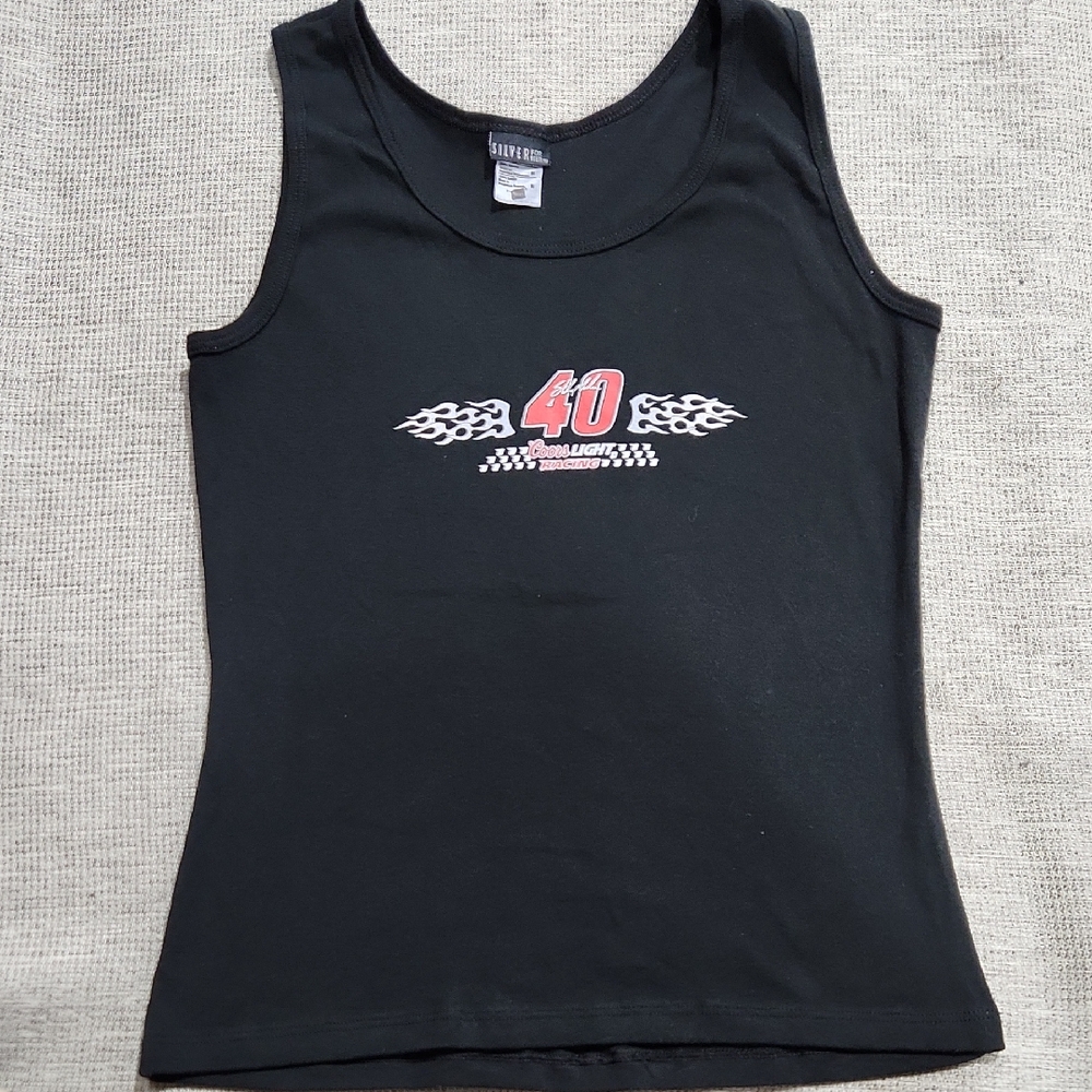 Vintage Y2K Coors Sterling Marlin NASCAR Hanes Tank Top - Size Medium